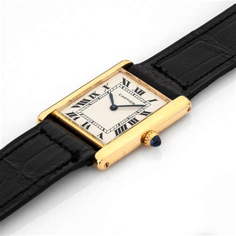 chrono24 cartier tank|cartier tank must preowned.